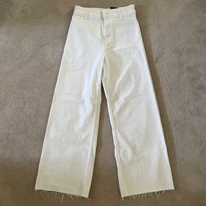 Zara Marine straight leg pants